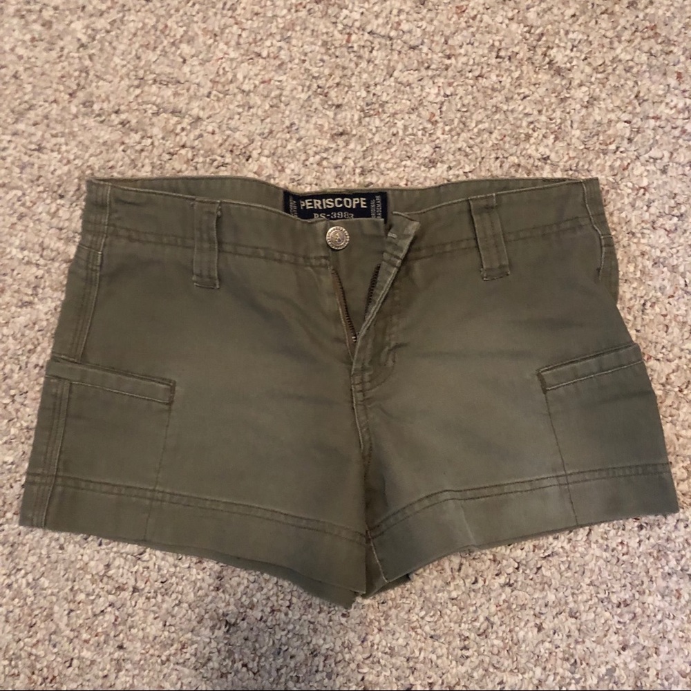 Periscope Army Green Shorts